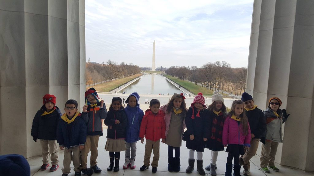Golden Pond School – GPS Kindergartners tour Washington D.C.